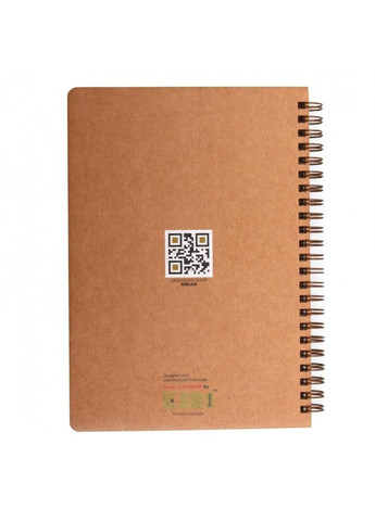 Блокнот "Кот и дорога" крафт-картон 11120-T-KR формат А5 на пружине No Brand (362570721)