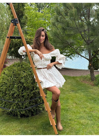 Жіночий літній костюм SANTORINI (топ + спідниця) (mil623) milirud (369165494)