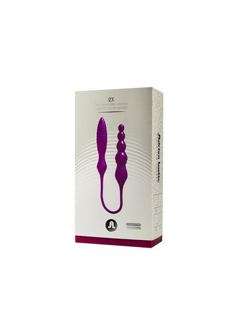 Вібратор двосторонній Adrien Lastic AD-2X з пультом LRS AD108735 No Brand (303896845)