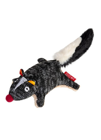 Іграшка для собак Скунс з пищалкою Plush Friendz, текстиль, 9 см GiGwi (322002690)