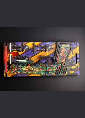 Дерев'яний Дитячий Резинкостріл + 3 мішені Пістолет "Desert Eagle" №2 No Brand (330774810)