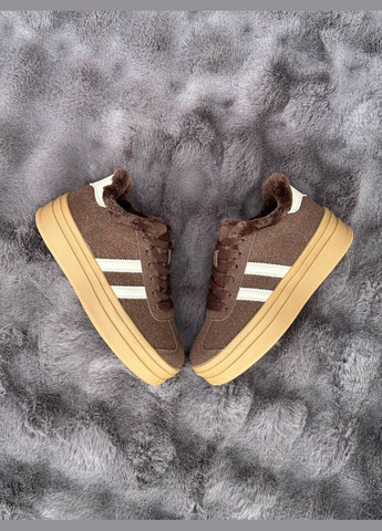 Кроссовки Vakko коричневые зима (315697651)