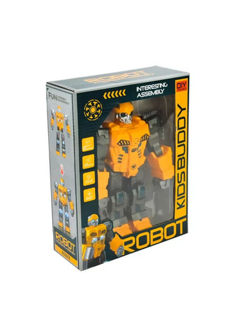 Игрушка интерактивная робот-трансформер Бамблби со светом движение 0138-13 на батарейках No Brand (362435388)