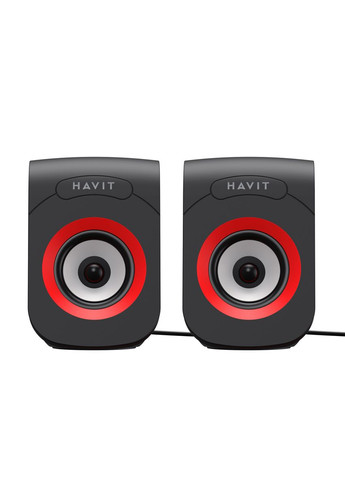 Стерео колонки SK599 USB 6W Black/Red Havit (371797775)