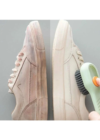 Щетка с дозатором резервуаром для мыла моющего средства для чистки одежды обуви вещей 17x6x4,5 см (476795-Prob) Unbranded (290983284)