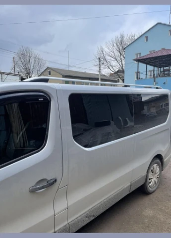 Рейлінги Opel Vivaro 2015- коротка база сірий Skyport skp152 Erkul (294298417)