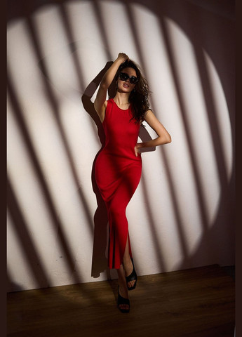 Красное платье 2751_2 Triko Bakh