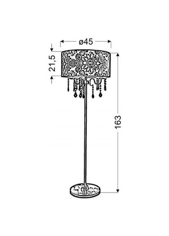 Торшер Astor (53-80465) Candellux (361311828)