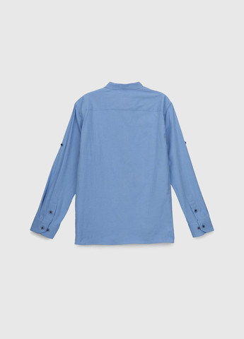 Синяя повседневный рубашка Redpolo