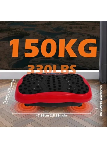 Вібраційна Платформа Vibro Slim – фітнес-тренажер і масажер до 150 кг Renew (394047370)