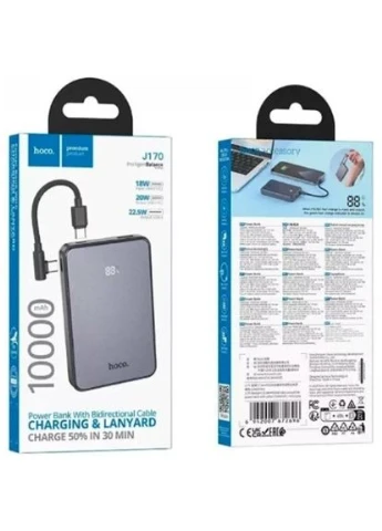 Power Bank J170 10000mAh Black Hoco (386063597)