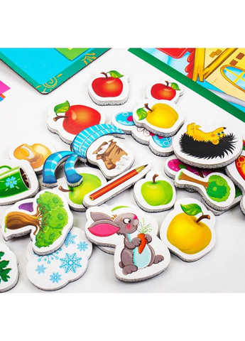 Дитяча розвиваюча настільна гра "Академія розвитку" VT5412-03, 4-6 років Vladi toys (373643433)