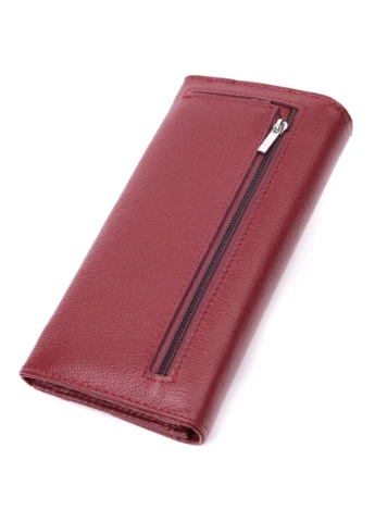Кошелек для женщин из натуральной кожи с геометрическим клапаном 22547 st leather (394032440)