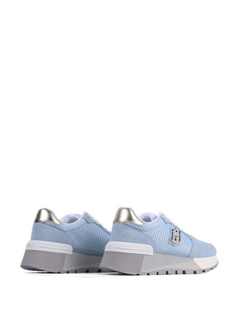 Женские Кроссовки BA5049PX027 S3686 Голубой Замша Liu Jo голубые демисезоны (368527519)