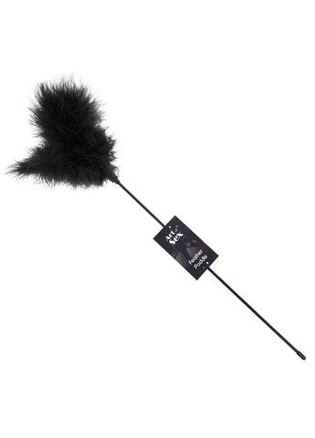 Чорний тіклер для лоскотання з пером індика "Feather Paddle" Art of Sex (314706963)