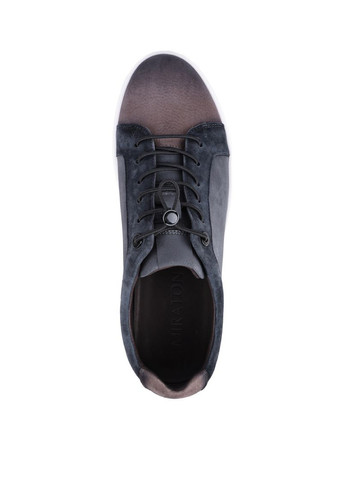 Сірі чоловічі кеди a316-h249-n477 сірий нубук MIRATON