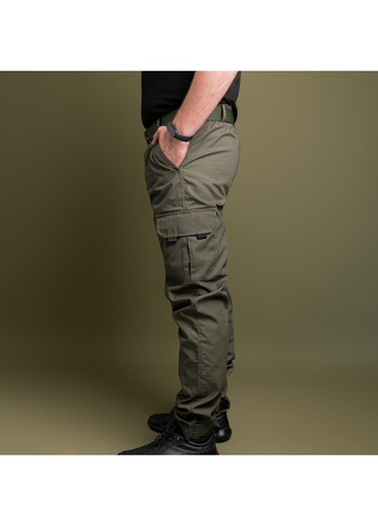 Оливковые повседневный, кэжуал зимние джоггеры, карго брюки Rextim