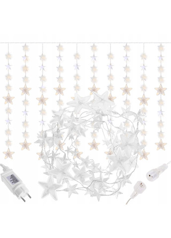 Гирлянда бахрома уличная (наружная) 2 м 180 LED CL4004 Warm White Springos (322063063)