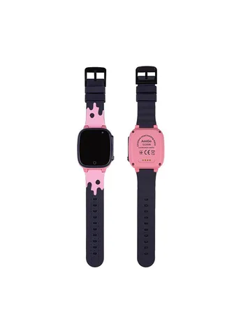 Дитячий смарт-годинник GO008 MILKY GPS WIFI (Pink) [61001] Amigo (399682436)