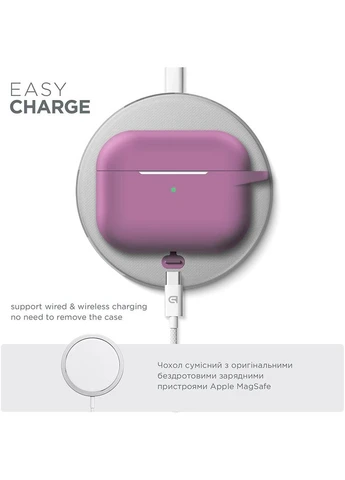 Чохол для навушників Apple Airpods Pro Lilac (ARM56069) ArmorStandart (323134456)