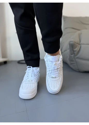 Белые летние кроссовки nike 1 low ambush white найк аир ретро No Brand