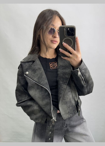 Графітова куртка-косуха No Brand