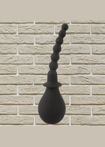 Анальний душ із 4 насадками "Silicone douche with" від Black Velvets (клізма перед анальним сексом) Orion (297365438)