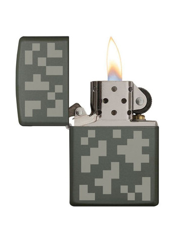 Запальничка Regular Green Matte 221 піксель Zippo (342367054)