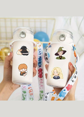 Стікери Гаррі Поттер Harry Potter стікерпак наклейки набір наклейок 48 шт Shantou (332996999)