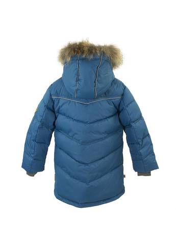 Синя куртка-пуховик moody 1, р.128, синій () Huppa 17470155-80066-128