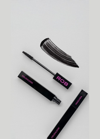 Туш для об`єму вій Mascara Crushlook Black 10 мл чорна ROB (327876727)