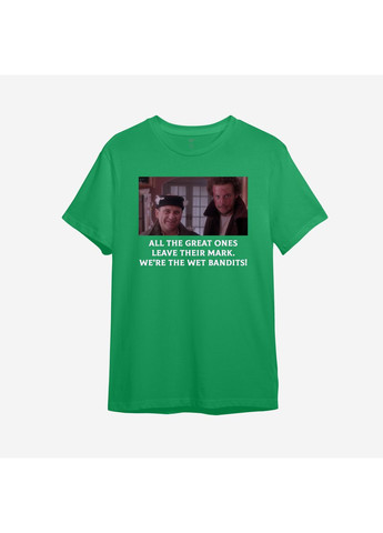 Футболка з принтом "All the great ones leave their mark. We’re the wet bandits". Один вдома (1053263728-1) ТiШОТКА (363968010)