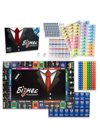 Настольная игра "Бизнес Монополия" 30372 игровое поле, фишки, кубики Strateg (367961602)