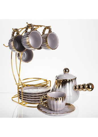 Набір для кави по-турецьки порцеляновий Confidence на 6 персон FM-JJ-4 No Brand (368641441)