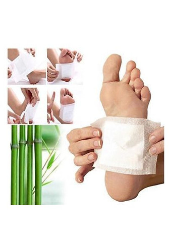 Пластирі на стопи Кінокі для виведення токсинів 10 шт, пластирь - детокс Kiyome Kinoki (299314405)