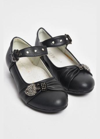 Туфлі для дівчинки чорного кольору Let's Shop (289456795)