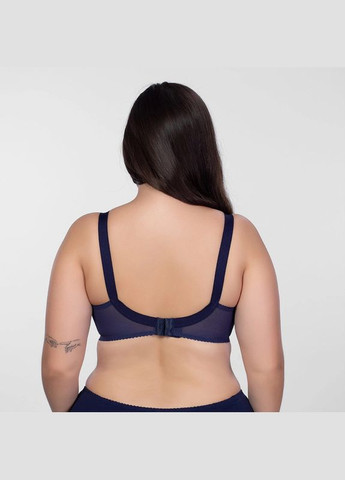 Синий бюстгальтер без косточек с мягкой чашкой Elita без косточек