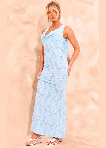 Голубое платье PrettyLittleThing
