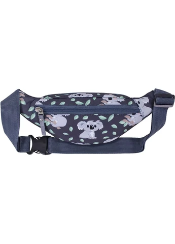 Бананка Bagland Bella 2 л фіолетова тканина 600D W/R 13x21x5 см No Brand (403009958)