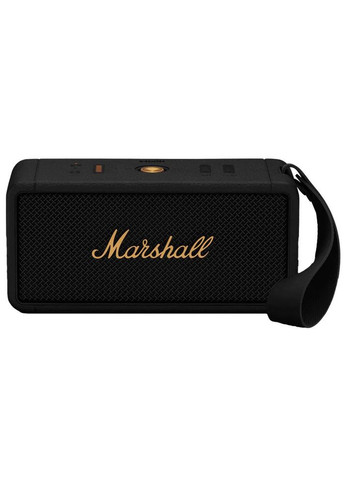 Бездротова колонка Portable Speaker Middleton Black and Brass (1006034) Marshall (278015889)