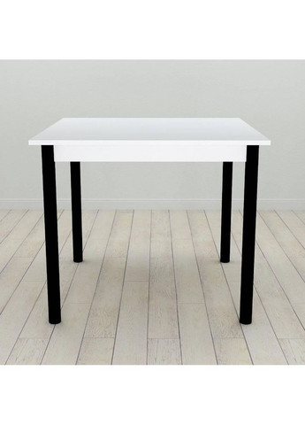 Стіл кухонний Агата 75x80x80 Чорний ДСП Біле 16мм (FRD-106254) Ferrum-decor (365445276)