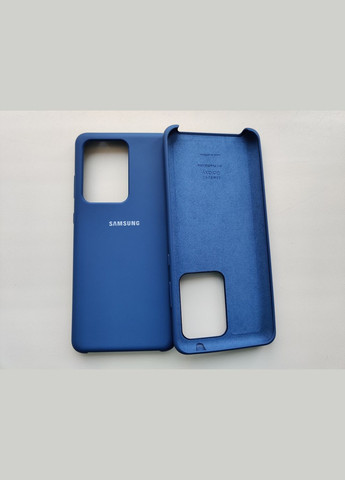 Силиконовый чехол для Galaxy S20 Ultra микрофибра soft touch Samsung (322212611)