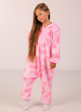 Кігурумі єдиноріг на блискавці для дівчат з капюшоном та пухнастим хвостиком My Kigu (365590924)