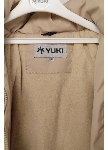 Бежева зимня куртка для дівчинки колір бежевий tsb-00280211 Yuki