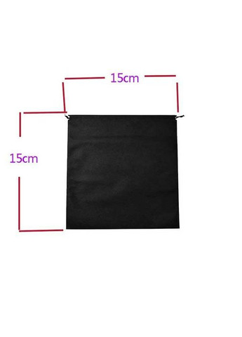 Мішечок для зберігання інтимний іграшок зі шнурком 15x15 см (K000967) No Brand (366887814)