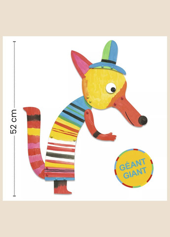 Набір для розфарбовування Сімейка лисиць (DJ09897) Djeco (333253073)