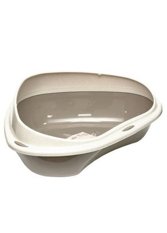 Туалет для кішок кутовий Shuttle Corner, бежевий, 10536, 58×48×20.5 см Georplast (313452949)