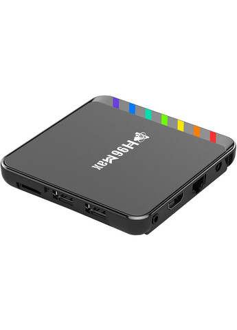 TV Медіаплеєр W2 4/64Gb/ Amlogic S905W2/ Android 11/ WiFi 2.4G+5G/BT:5.0/ LAN:100M/ чорний H96 (361314345)