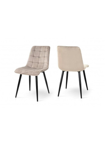 Кухонний стілець Willy Бежевий/Чорний Мікс Меблі 855207-01 855207 Мікс меблі (355468201)