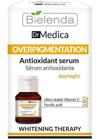 Антиоксидантна сироватка Dr Medica Overpigmentation Antioxidant Serum 30ml (2-1174039) Bielenda (371731679)